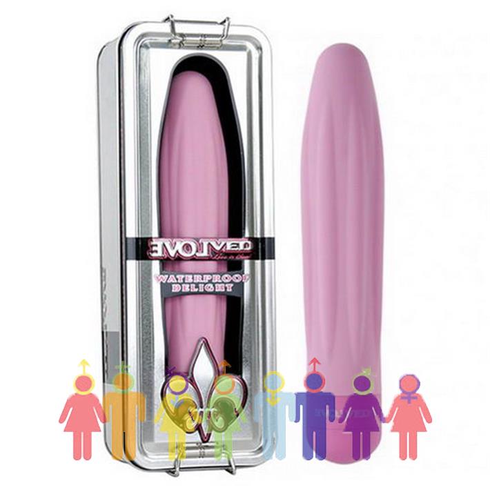 Vibrador Flor De Liz Celeste Torneada