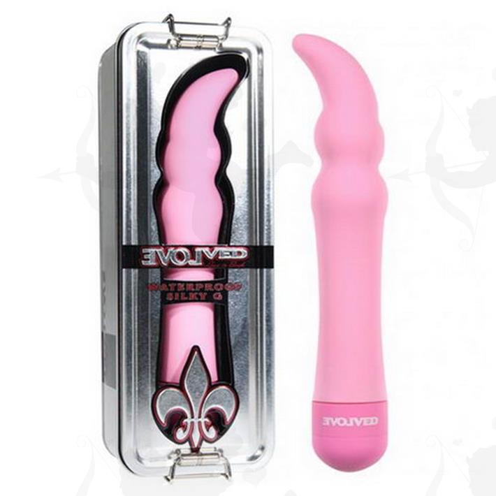 Vibrador flor de liz punto G caja de metal