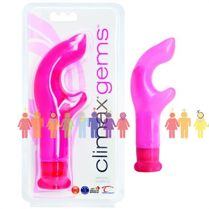 Vibrador estimulador de clítoris y punto G
