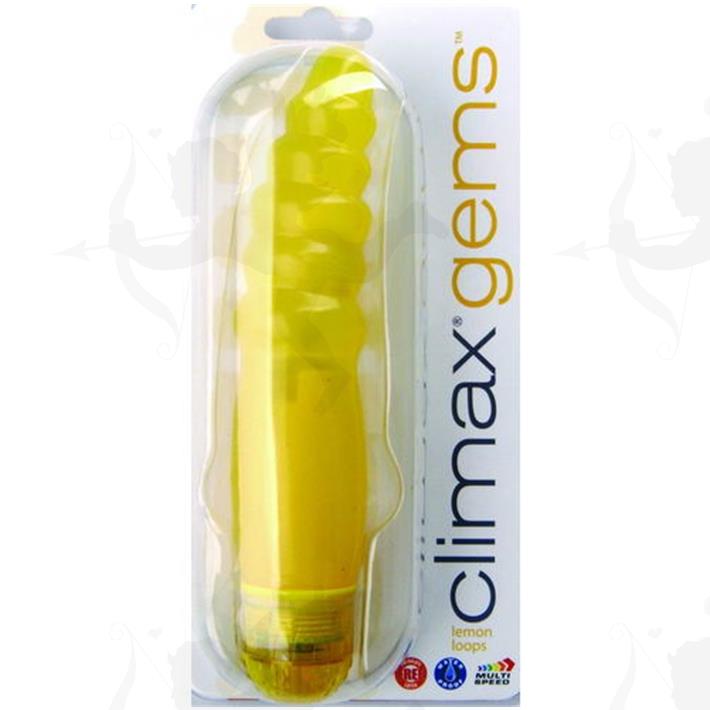 Vibrador sumergible Clímax Gems amarillo