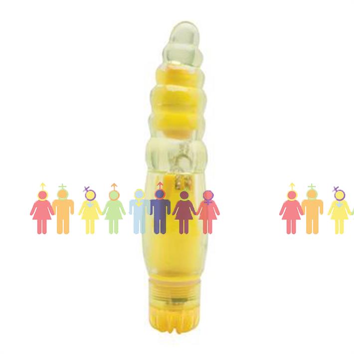 Vibrador sumergible Clímax Gems amarillo