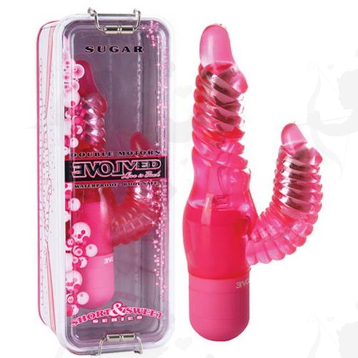 Vibrador Evolved dos motores Sugar Pink