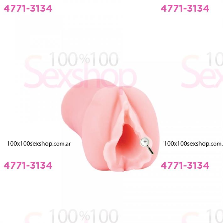 Cód: CA 0136-3 - Masturbador con forma de vagina en silicona - $ 25500