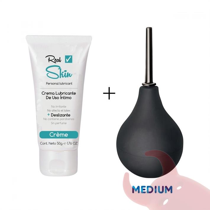 Limpiador anal medium 100ml con crema de regalo