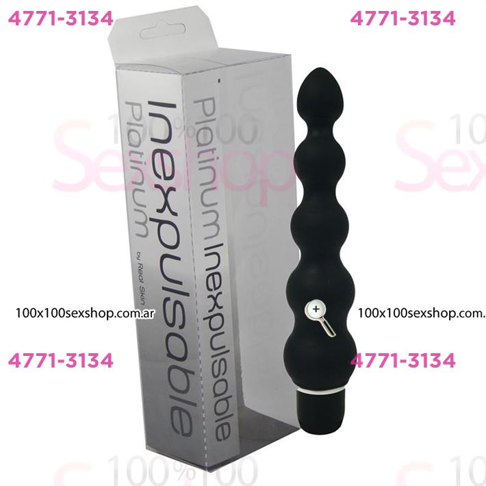 Cód: CA 12166-52 - Vibrador Platinum inexpulsable waterproof - $ 18100