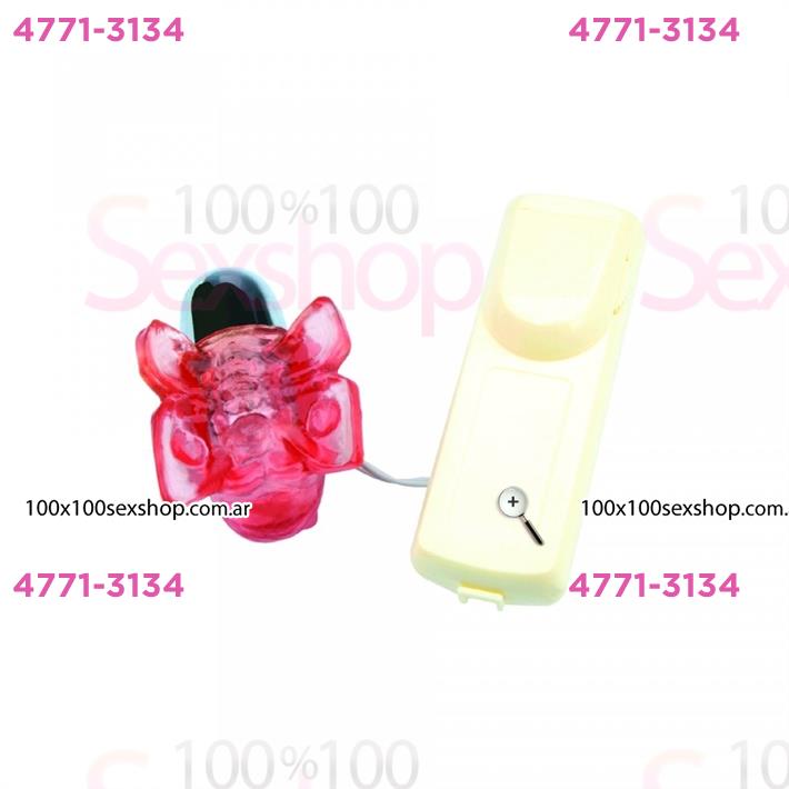 Cód: CA 2129-5 - Vibrador estimulador micro mariposa - $ 20800