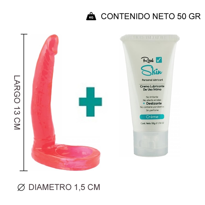 Anillo doble penetracion con crema analEAN: 9520037281925