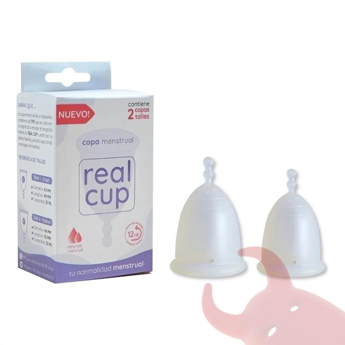 Kit de copas Menstruales Real Cup