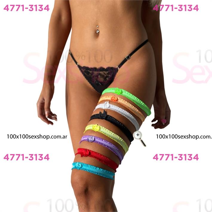 LEAGUEX - Pack de 8 ligas de diferentes colores