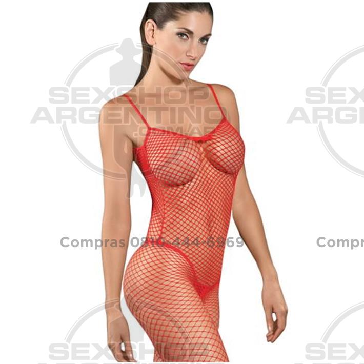  - Catsuit Red Rojo
