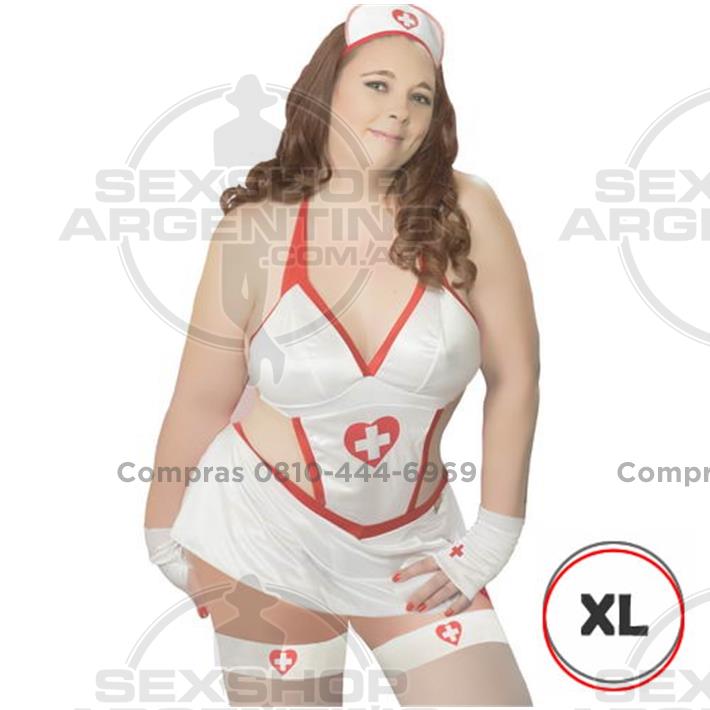 Lencería femenina, Disfraces eroticos - Disfraz Enfermera XL Femenino