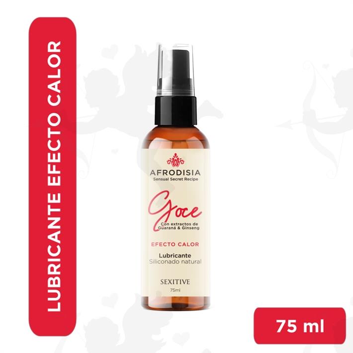 Aceite siliconado Goce efecto calor 75ml