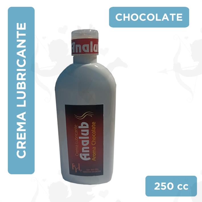 Crema lubricante chocolate 250 cc