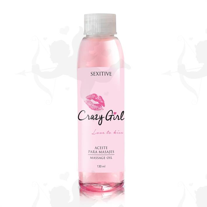 Aceite para masajes Crazy Girl 130ml