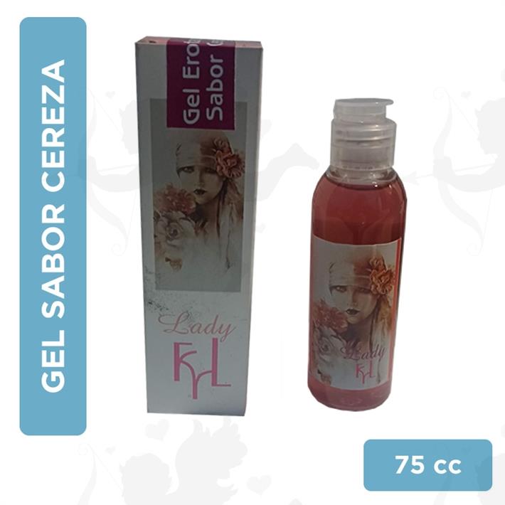 Gel lubricante aroma a cereza 75cc