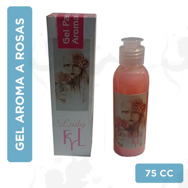 Gel Pasional aroma a rosas 75cc