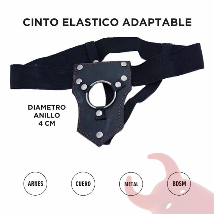 Arnes Simple Reforzado De Cuero