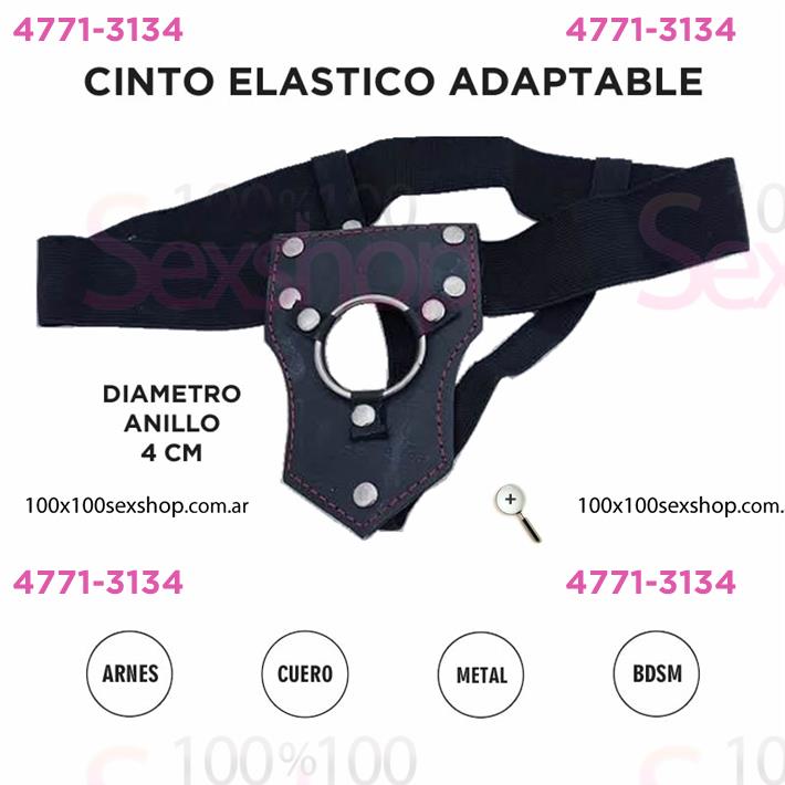 Arnes Simple Reforzado De Cuero