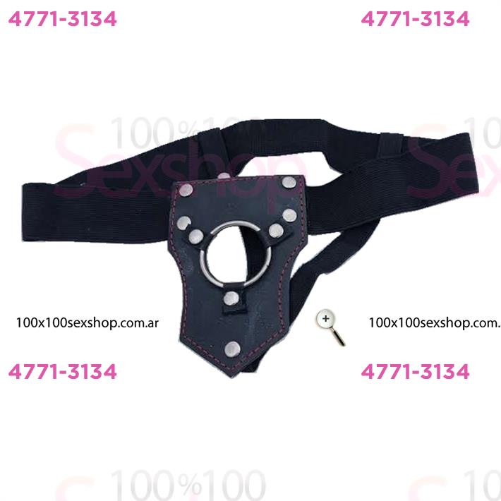 Arnes Simple Reforzado De Cuero