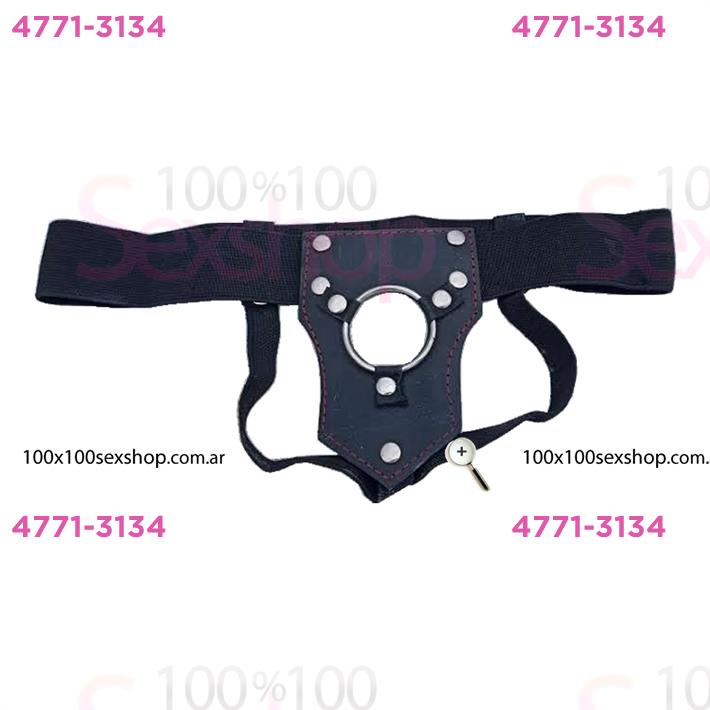 Arnes Simple Reforzado De Cuero