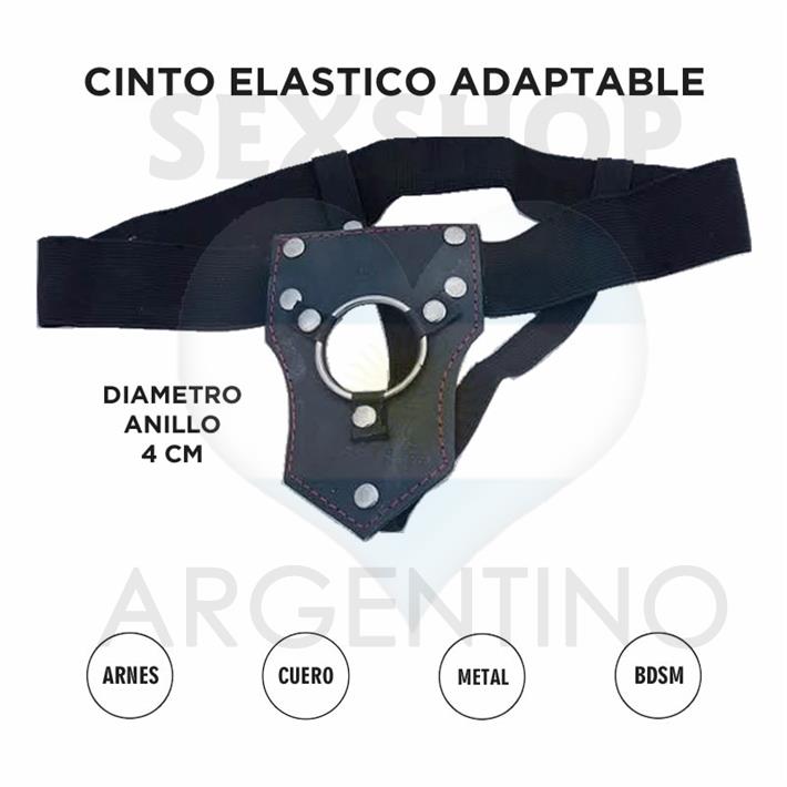 Arnes Simple Reforzado De Cuero