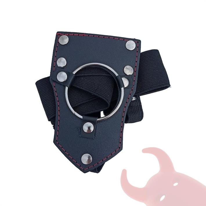 Arnes Simple Reforzado De Cuero Grande