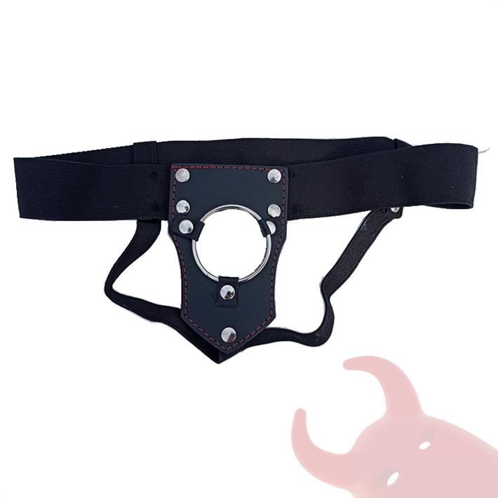 Arnes Simple Reforzado De Cuero Grande