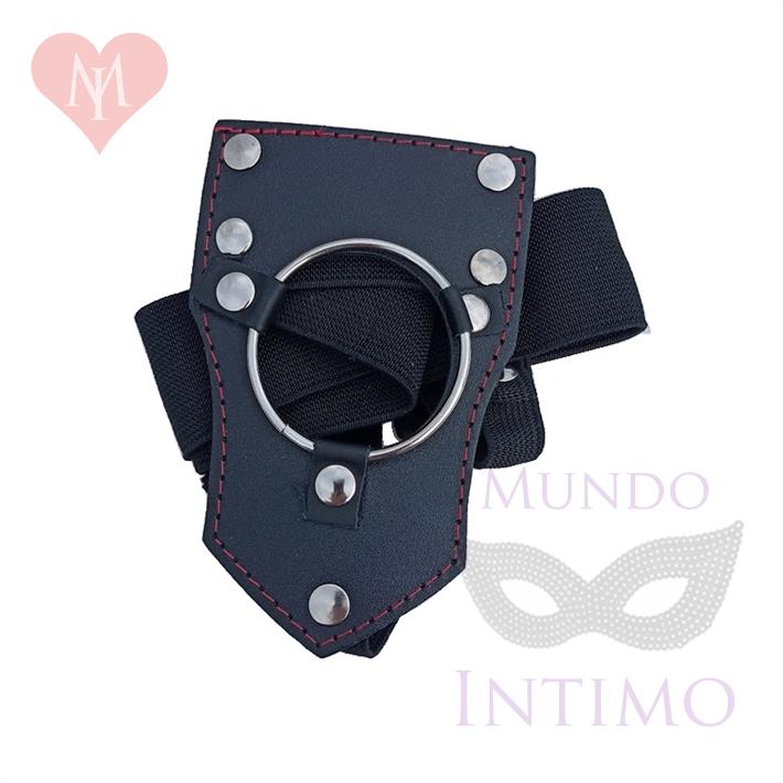 Arnes Simple Reforzado De Cuero Grande