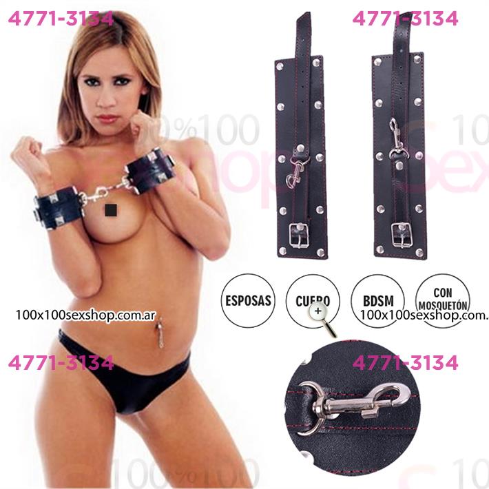 Cód: CA CU14 - Esposas Simples Con Mosqueton - $ 25700