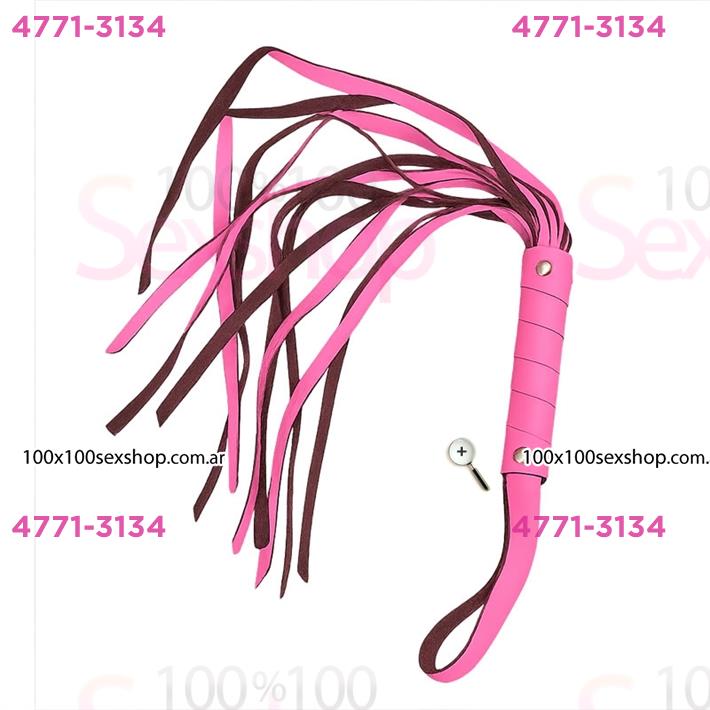 Latigo Rosa Fluo Sado