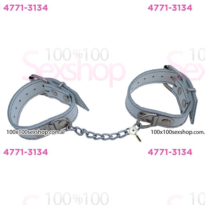 Esposas Premium Finas Con Cadena En Blancas
