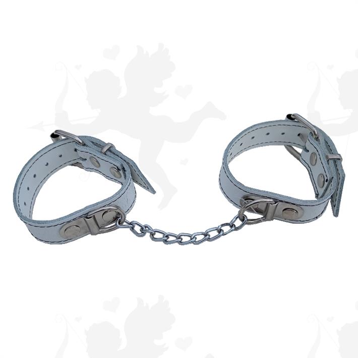 Esposas Premium Finas Con Cadena En Blancas Esposas Premium Finas Con Cadena En Blancas
