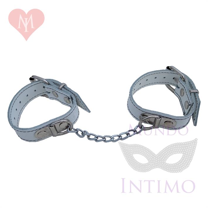 Esposas Premium Finas Con Cadena En Blancas
