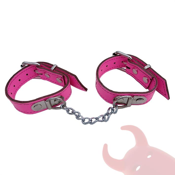 Esposas Premium Con Finas Cadenas En Rosa