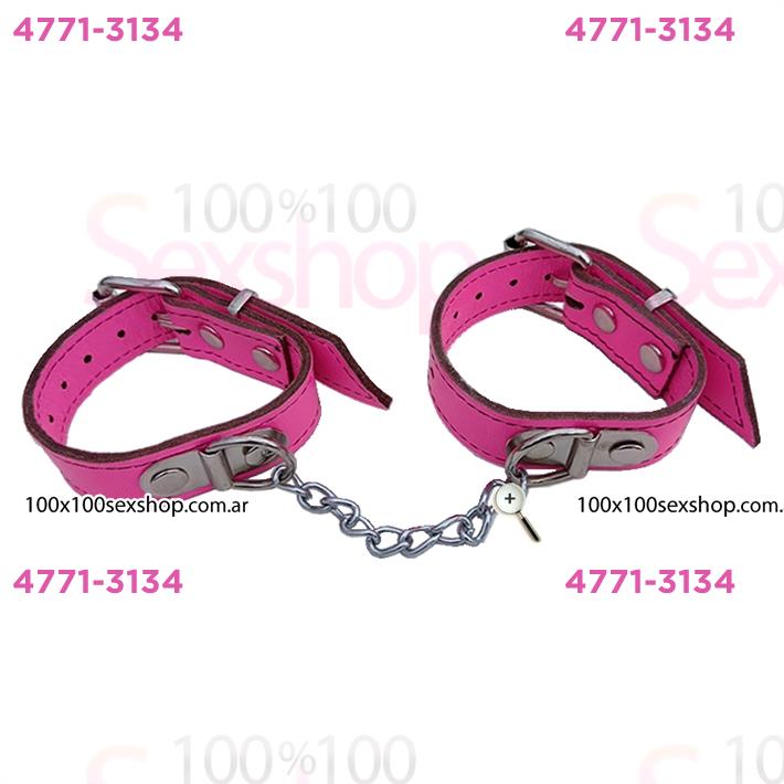Esposas Premium Con Finas Cadenas En Rosa