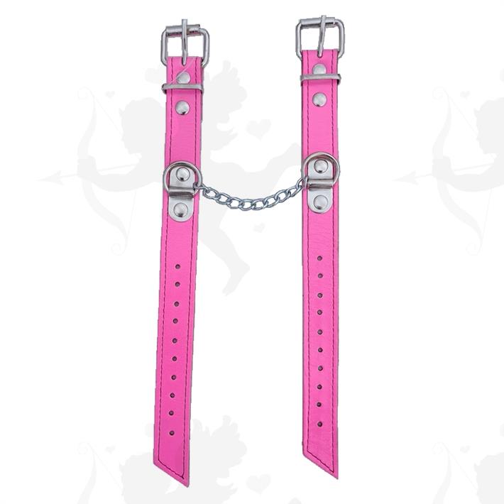 Esposas Premium Con Finas Cadenas En Rosa