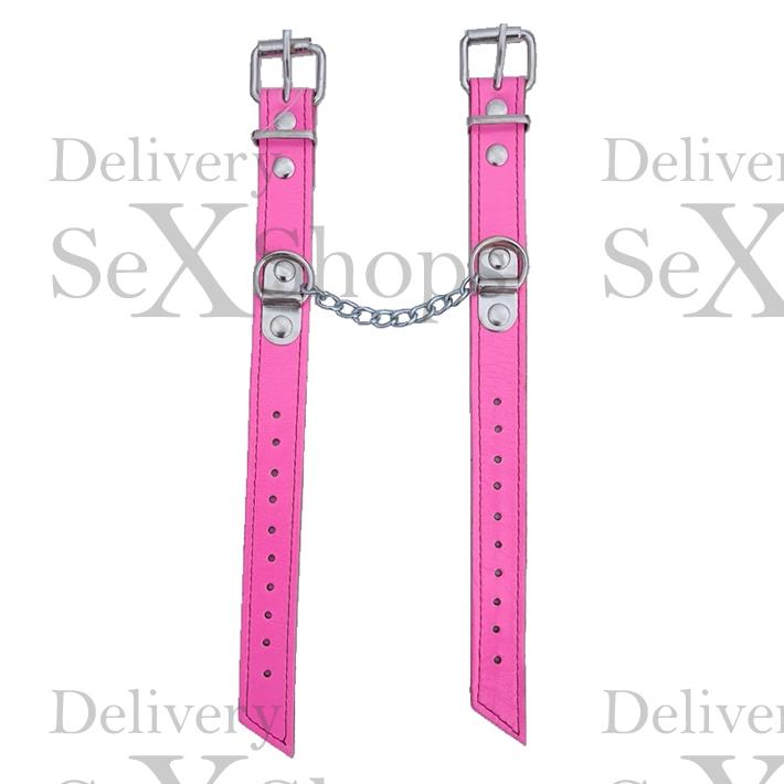 Esposas Premium Con Finas Cadenas En Rosa