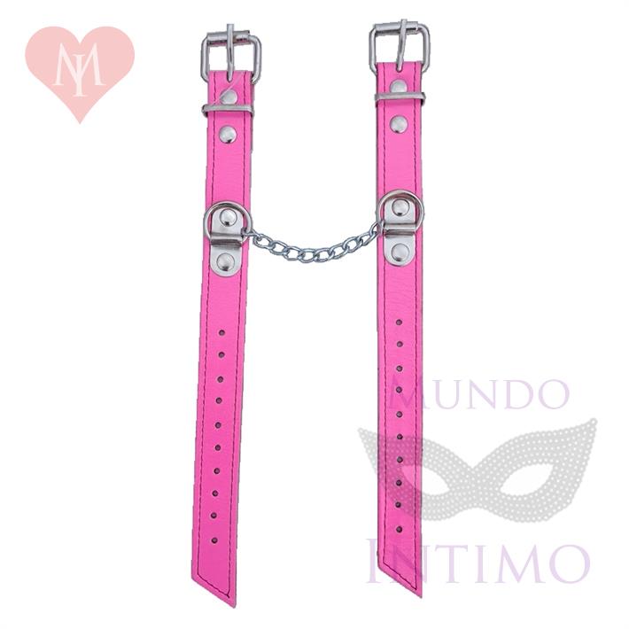 Esposas Premium Con Finas Cadenas En Rosa