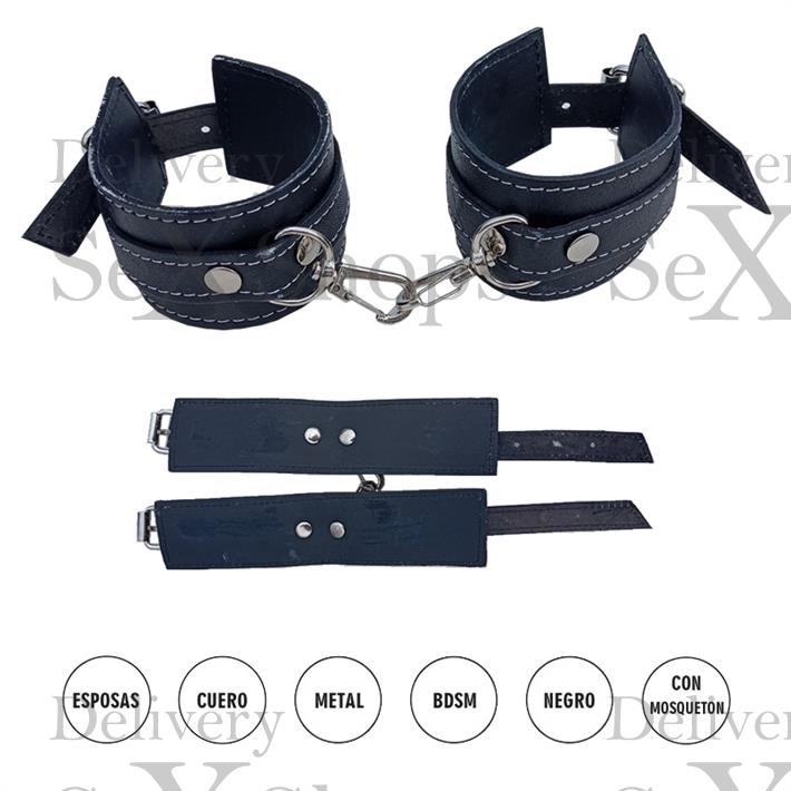 Esposas De Cuero Sado 