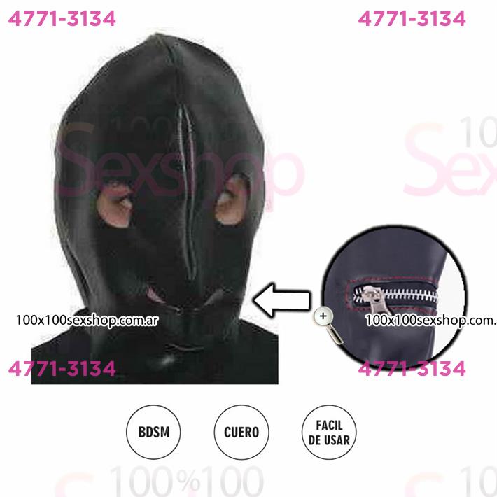 Cód: CA CU27 - Mascara De Cuero - $ 35400