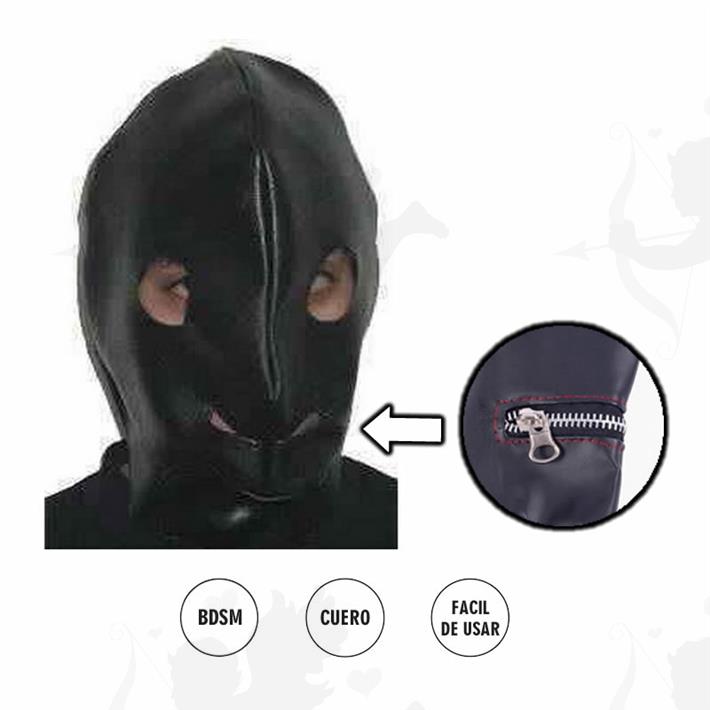 Cód: CU27 - Mascara De Cuero - $ 32800