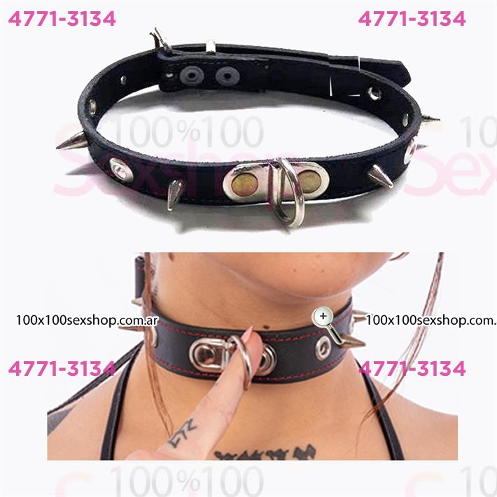 Cód: CA CUKS20460 - Collar con puas - $ 19100
