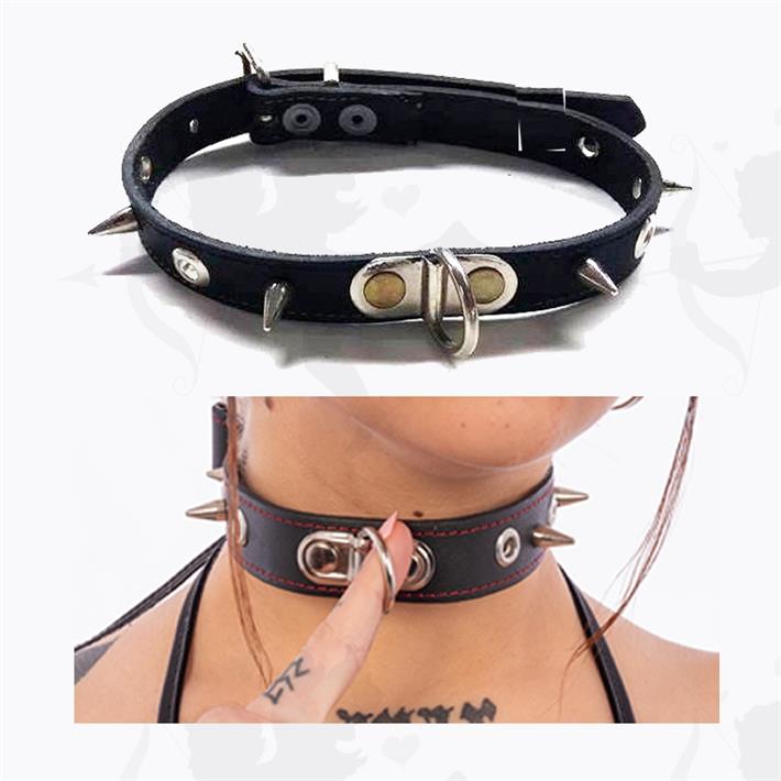 Collar con puas