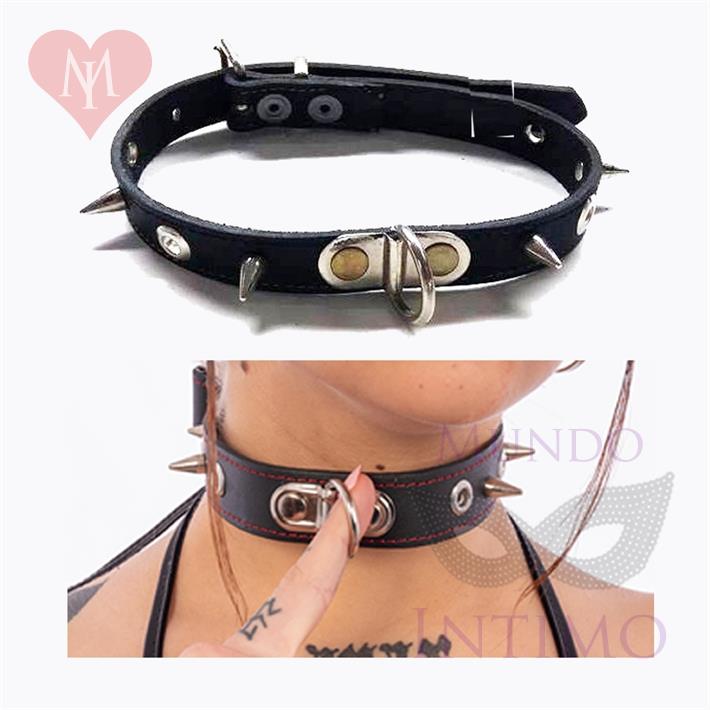 Collar con puas