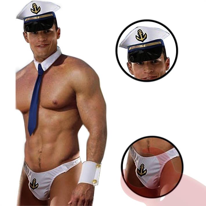  Disfraz sexy masculino de Capitan 