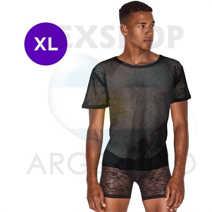 Remera de Red en Talla XL para Impacto Visual