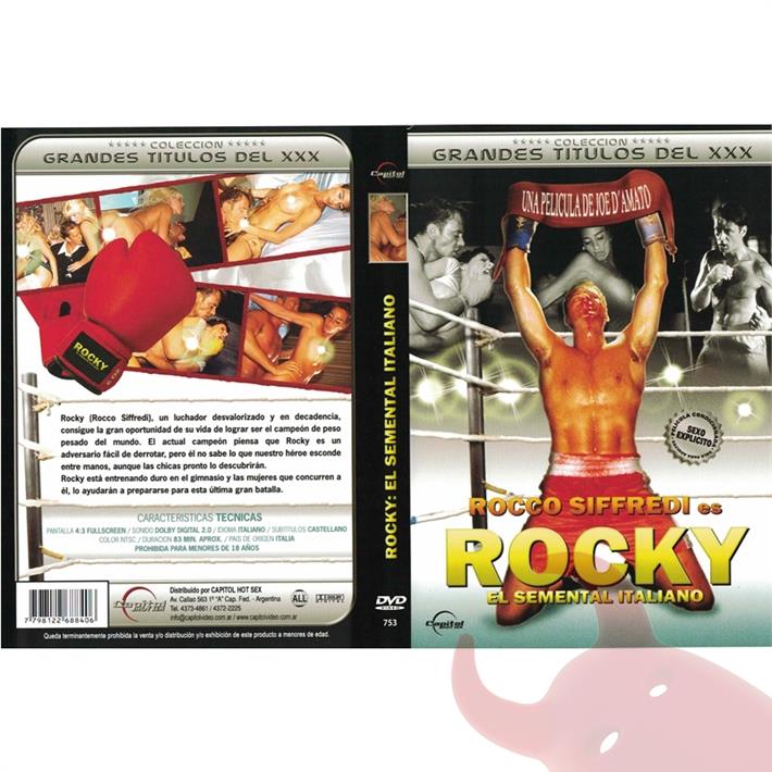  Pelicula DVD: ROCKY EL SEMENTAL ITALIANO 