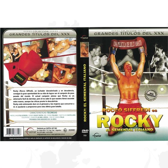  Pelicula DVD: ROCKY EL SEMENTAL ITALIANO 