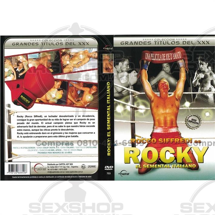 Pelicula DVD: ROCKY EL SEMENTAL ITALIANO