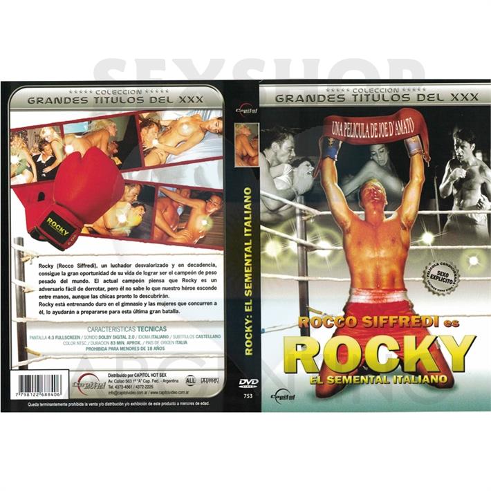 Pelicula DVD: ROCKY EL SEMENTAL ITALIANO